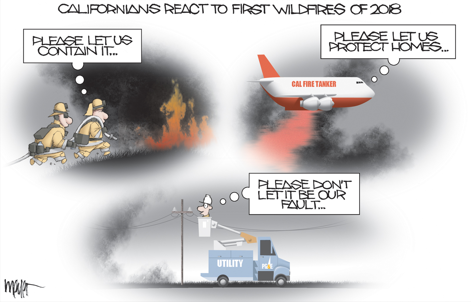  : California cartoons : Meyer Cartoons